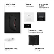 Lelo - Sona 3 Cruise -  Luchtdruk Vibrator - Zwart