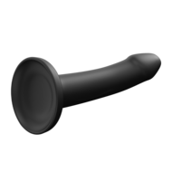 Dorcel - Real Pleasure - Stijlvolle Siliconen Dildo - Zwart - Maat M