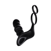 IY Womp - Stotende en Vibrerende Prostaatmassager met Afstandsbediening - Zwart