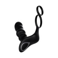 IY Womp - Stotende en Vibrerende Prostaatmassager met Afstandsbediening - Zwart