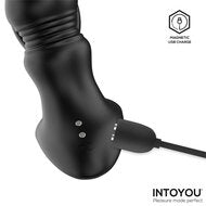 IY Womp - Stotende en Vibrerende Prostaatmassager met Afstandsbediening - Zwart