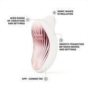 Lelo - Sona 3 -  Luchtdruk Vibrator - Crème