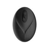 IY Krax - Buttplug met Vibratie en Stootbeweging - Met LED-licht - Zwart