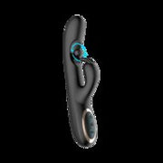 IY Patty - Rabbit Vibrator met Roterende Bal - Zwart