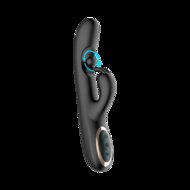 IY Patty - Rabbit Vibrator met Roterende Bal - Zwart