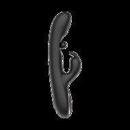 IY Patty - Rabbit Vibrator met Roterende Bal - Zwart