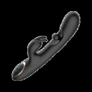 IY Patty - Rabbit Vibrator met Roterende Bal - Zwart