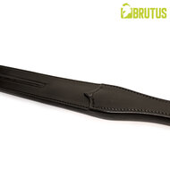 Brutus - Two Finger II - Zweep met Dubbele Zware Lederen Slappers - Zwart