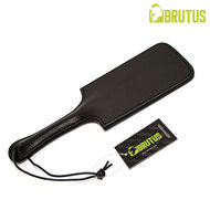 Brutus - Brede Lederen Paddle - Zwart
