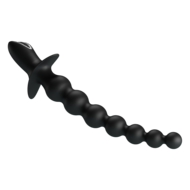 Pretty Love - Rigdon - Anale Kralen Vibrator - Zwart
