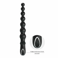 Pretty Love - Rigdon - Anale Kralen Vibrator - Zwart