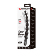 Pretty Love - Rigdon - Anale Kralen Vibrator - Zwart