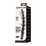 Pretty Love - Rigdon - Anale Kralen Vibrator - Zwart