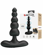 Pretty Love - Corban - Anale Kralen Vibrator - Zwart