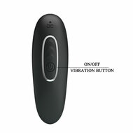 Pretty Love - Corban - Anale Kralen Vibrator - Zwart