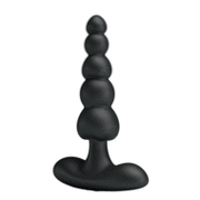 Pretty Love - Corban - Anale Kralen Vibrator - Zwart