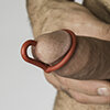 Sport Fucker - Siliconen Cockring Met Penisplug - Rood