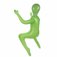 To Infinity - Opblaaspop Alien Vrouw met Drie Borsten - Groen