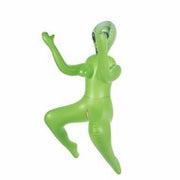 To Infinity - Opblaaspop Alien Vrouw met Drie Borsten - Groen