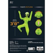 To Infinity - Opblaaspop Alien Vrouw met Drie Borsten - Groen