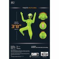 To Infinity - Opblaaspop Alien Vrouw met Drie Borsten - Groen