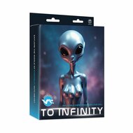 To Infinity - Opblaaspop Alien Vrouw met Drie Borsten - Zilver