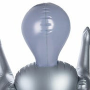 To Infinity - Opblaaspop Alien Vrouw met Drie Borsten - Zilver