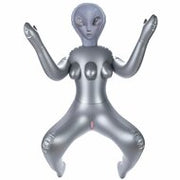 To Infinity - Opblaaspop Alien Vrouw met Drie Borsten - Zilver