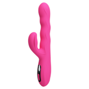 Pretty Love - Winters - Rabbit Vibrator met Golf Beweging en LED Display - Roze
