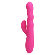 Pretty Love - Winters - Rabbit Vibrator met Golf Beweging en LED Display - Roze