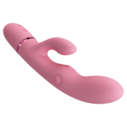 Pretty Love - Zach - Rabbit Vibrator met Vierzijdige Klopfunctie - Roze