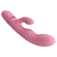 Pretty Love - Zach - Rabbit Vibrator met Vierzijdige Klopfunctie - Roze