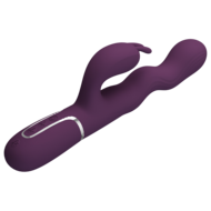 Pretty Love - Laurens - Rabbit Vibrator met Climax Button - Paars