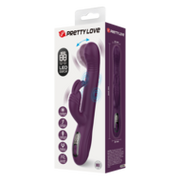 Pretty Love - Dee - Rabbit Vibrator met LED Display - Paars