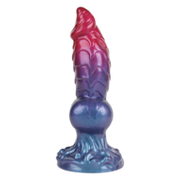 Power Monsters - Eldritch Sentinel - Monster Dildo - 24 cm - Rood/Blauw/Paars