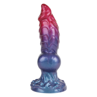 Power Monsters - Eldritch Sentinel - Monster Dildo - 24 cm - Rood/Blauw/Paars