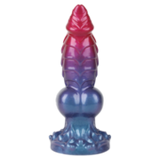 Power Monsters - Eldritch Sentinel - Monster Dildo - 24 cm - Rood/Blauw/Paars