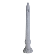 Power Monsters - Basilisk - Taps Toelopende Fantasie Dildo - Grijs
