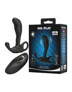 Mr. Play  - Super Power - Prostaatstimulator met Afstandsbediening - Zwart