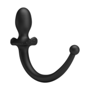 Mr. Play - Super Power - Vibrerende Hondenstaart Buttplug  met Afstandsbediening - Zwart