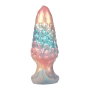 Power Monsters - Ebon Leviathan - Opblaasbare Buttplug - 18 cm - Multicolour