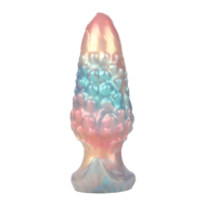 Power Monsters - Ebon Leviathan - Opblaasbare Buttplug - 18 cm - Multicolour