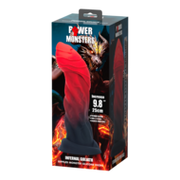 Power Monsters - Infernal Goliath - Monster Dildo - 25 cm - Zwart/Rood