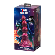 Power Monsters - Primal Beastlord - Monster Dildo - 26 cm - Rood/Roze