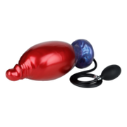 Power Monsters - Shadow Behemoth - Opblaasbare Monster Dildo - 22 cm - Rood/Blauw