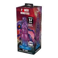 Power Monsters - Rift Titan - Opblaasbare Monster Dildo - 24 cm - Paars/Blauw