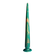 Power Monsters - Verdant Titan - Mythical Tail Dildo - Groen/Goud