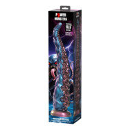 Power Monsters - Maelstrom Beastlord - Tentakel Dildo - Blauw/Paars/Goud
