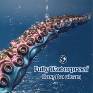 Power Monsters - Maelstrom Beastlord - Tentakel Dildo - Blauw/Paars/Goud