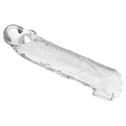 Pretty Love - Verlengende Penis Sleeve - 26 cm - Transparant